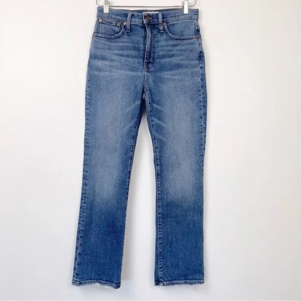 Madewell Slim Demi-Boot Jeans high waisted 26